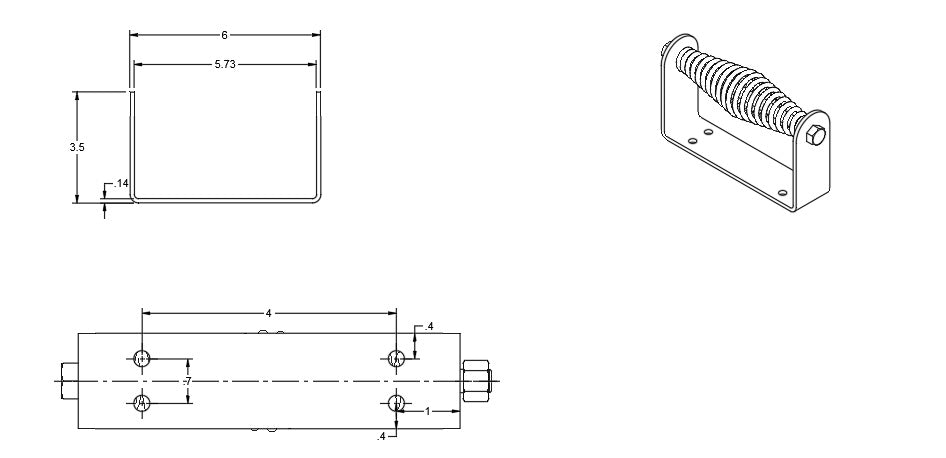 Bolt On Ugly Drum Smoker Handle