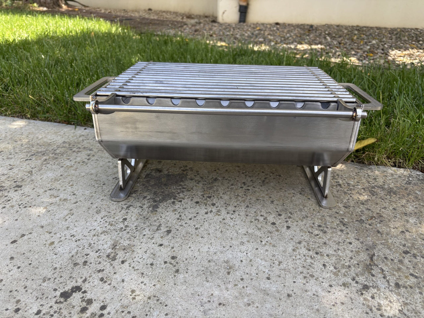 Stainless Hibachi Grill 16"x11"
