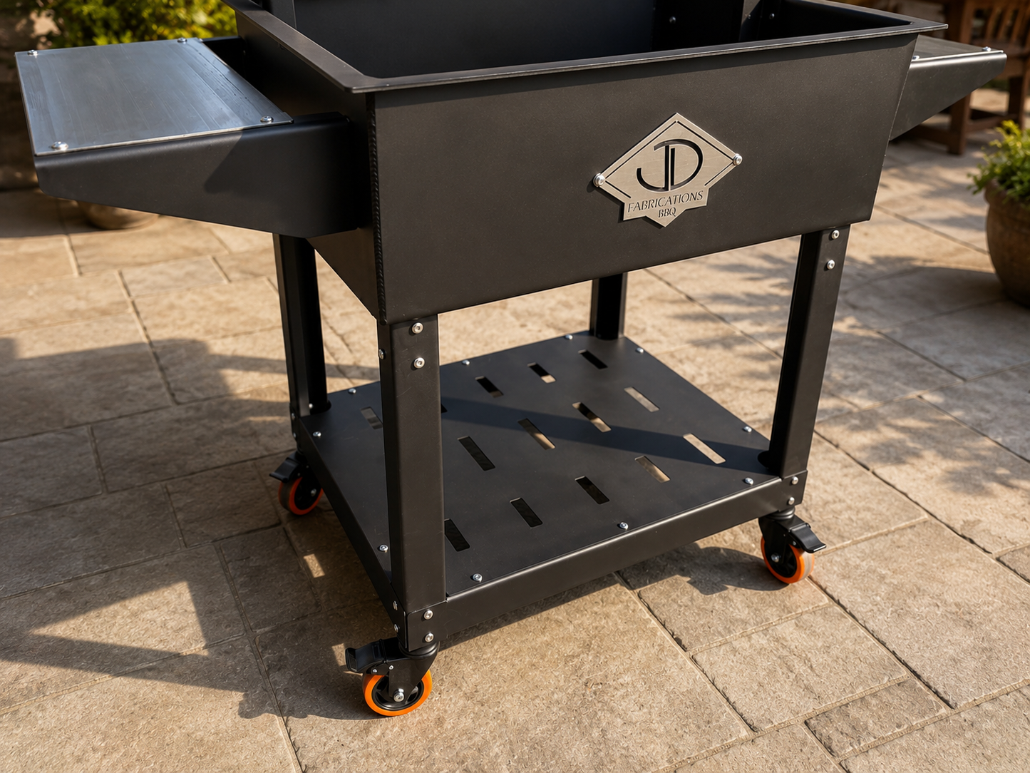 30"x24" Santa Maria Style Portable Grill Single Crank
