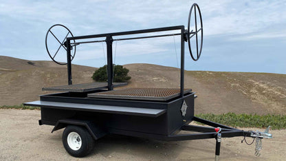 Santa Maria style bbq trailer for sale