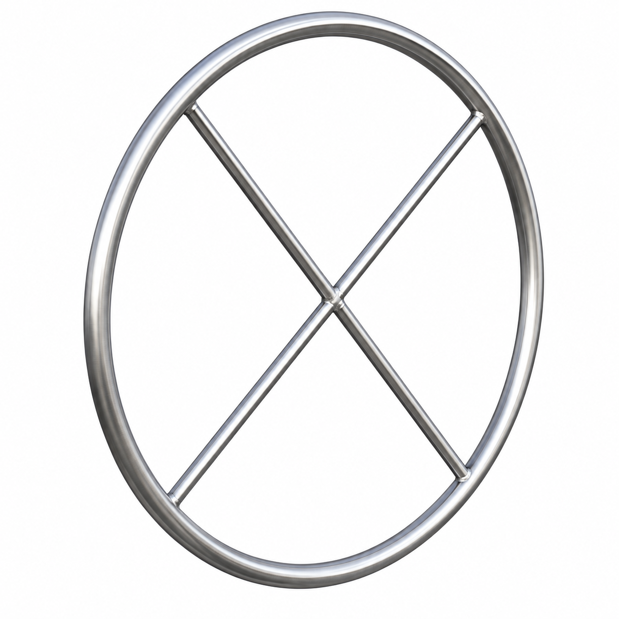 Santa Maria Grill Stainless Round Wheel 1"