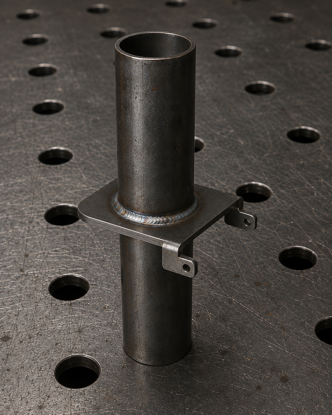 8" Pipe Stack Smoker Grill Hinge System – Breakaway Design for Easy Storage