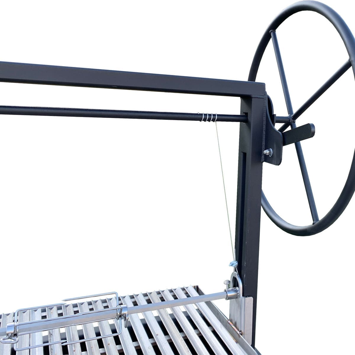 Installing Round Wheel Single Crank