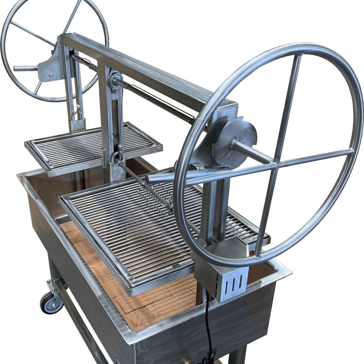 Santa Maria Stainless Steel Grill with Rotisserie