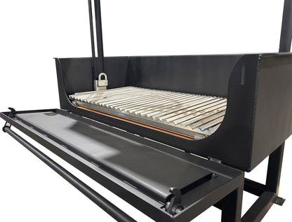 Santa Maria Grill Door with heat deflector