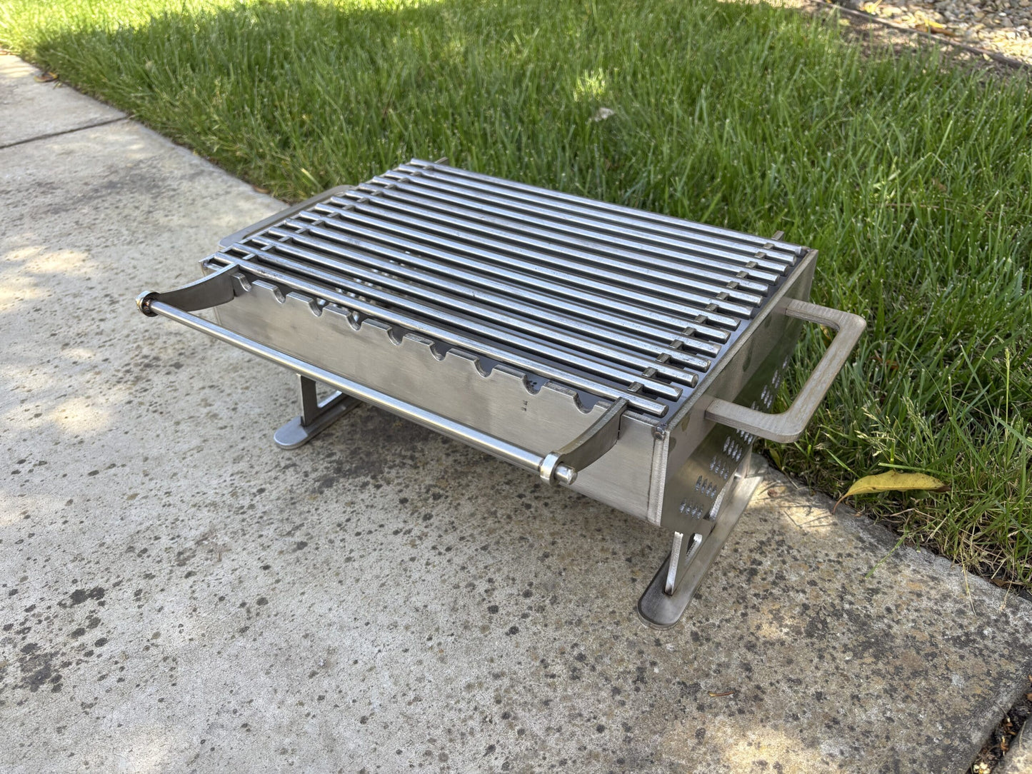 Stainless Hibachi Grill 16"x11"