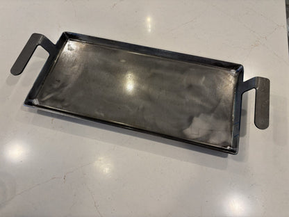 BBQ Grill Griddle Steel version Great addition for outdoor grilling