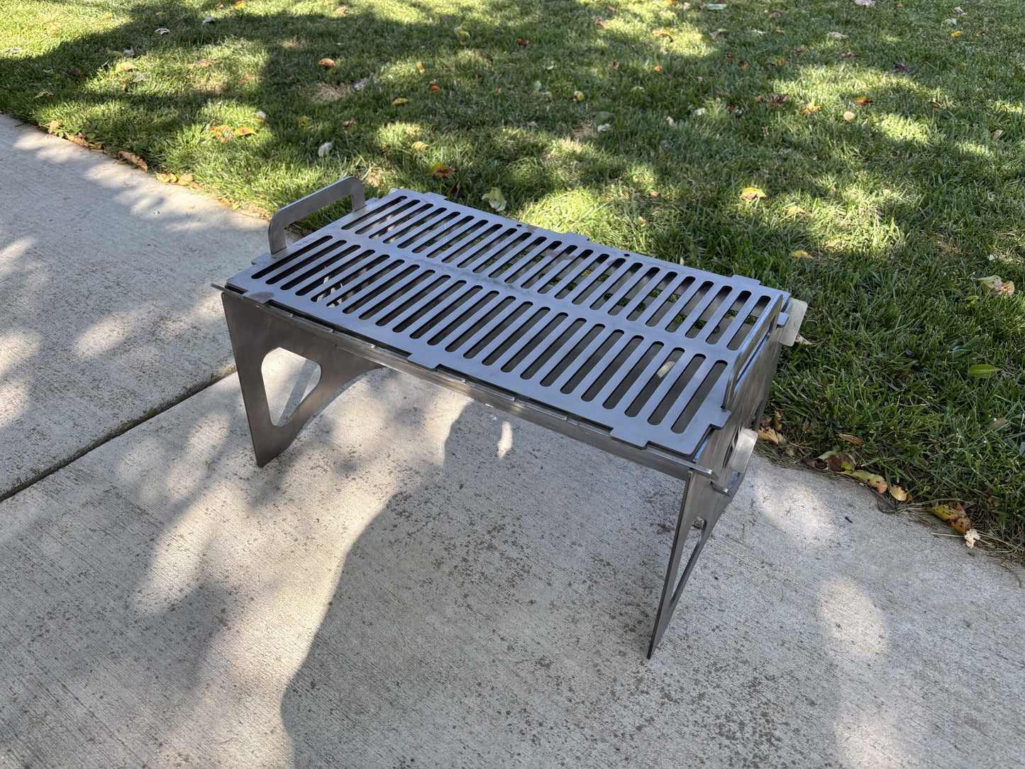 Steel Hibachi Grill 20"x12"x3/16"