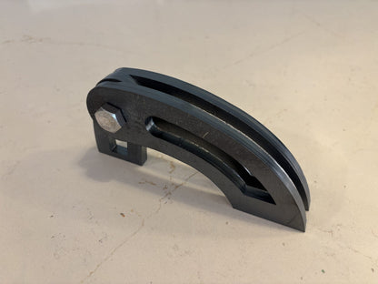 3/8" thick weld on smoker bbq door hinge kit