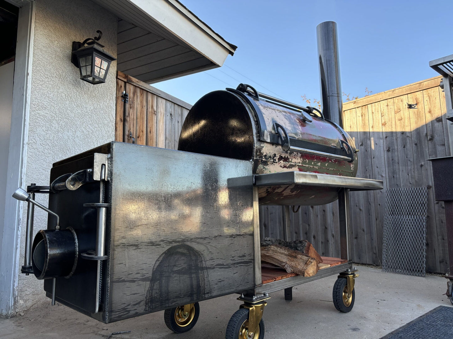 36 inch offset firebox Smoker