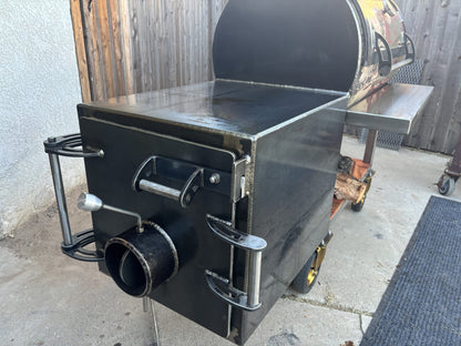 Oil Rubbed Smoker Firebox