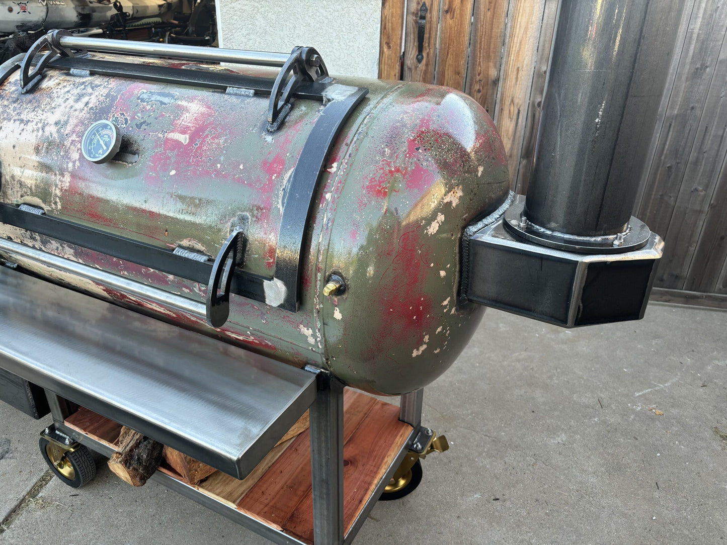 Heavy Duty Smoker door