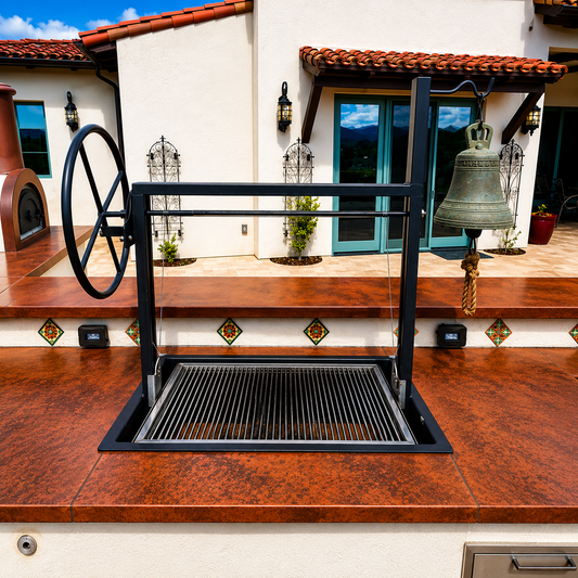 Santa Maria Drop In Firebox - Single Crank Steel