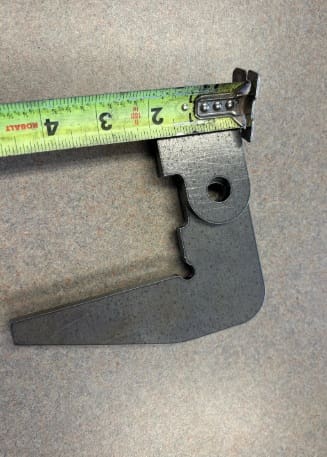 90° BBQ Smoker Grill Door Hinges – Heavy Duty Weld-On Pair