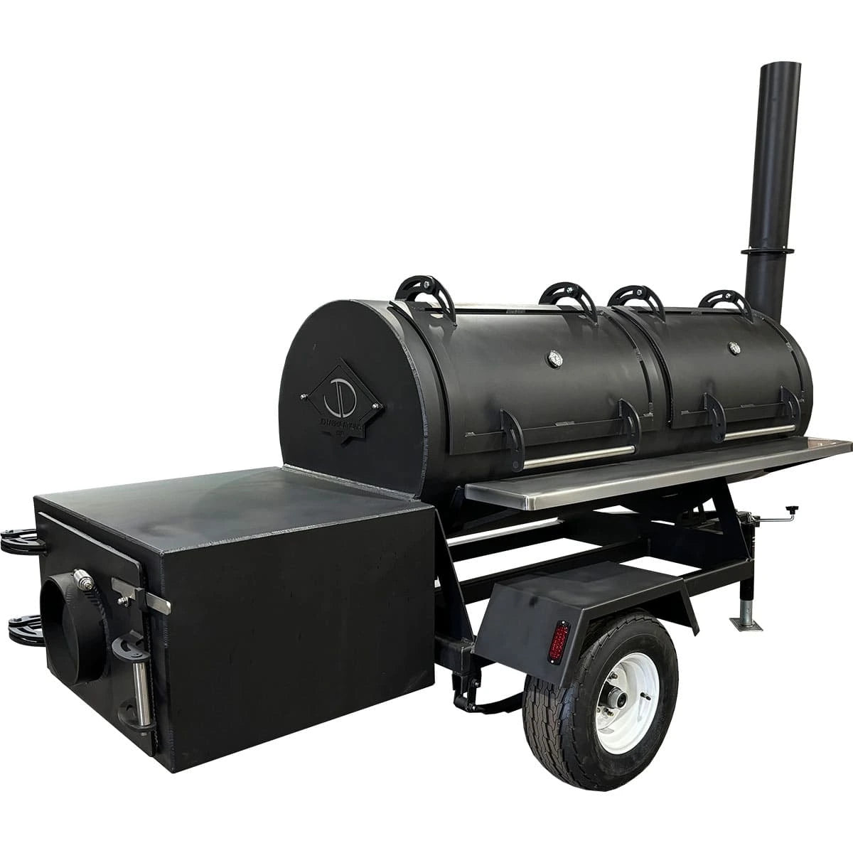 Trailer With offset Smoker